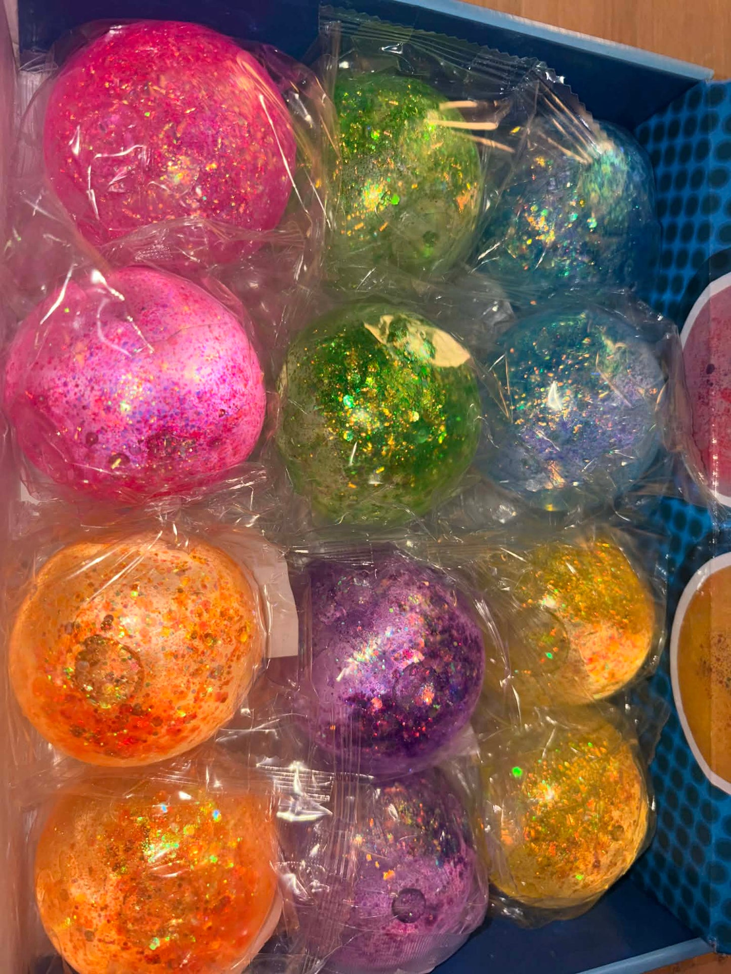 sugar maltose glitter ball squishy toy