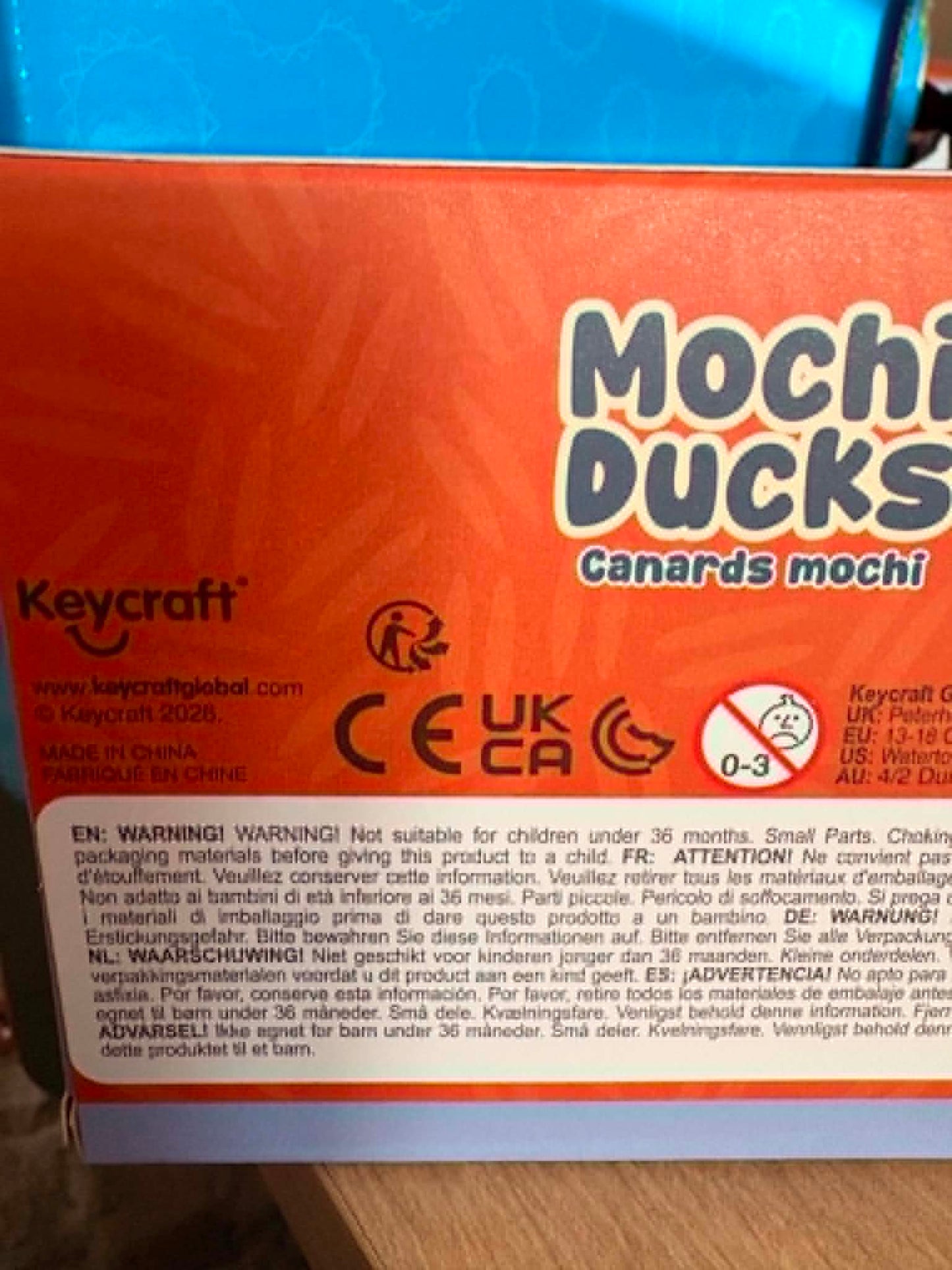 Mochi Ducks, 5 squishy ducks