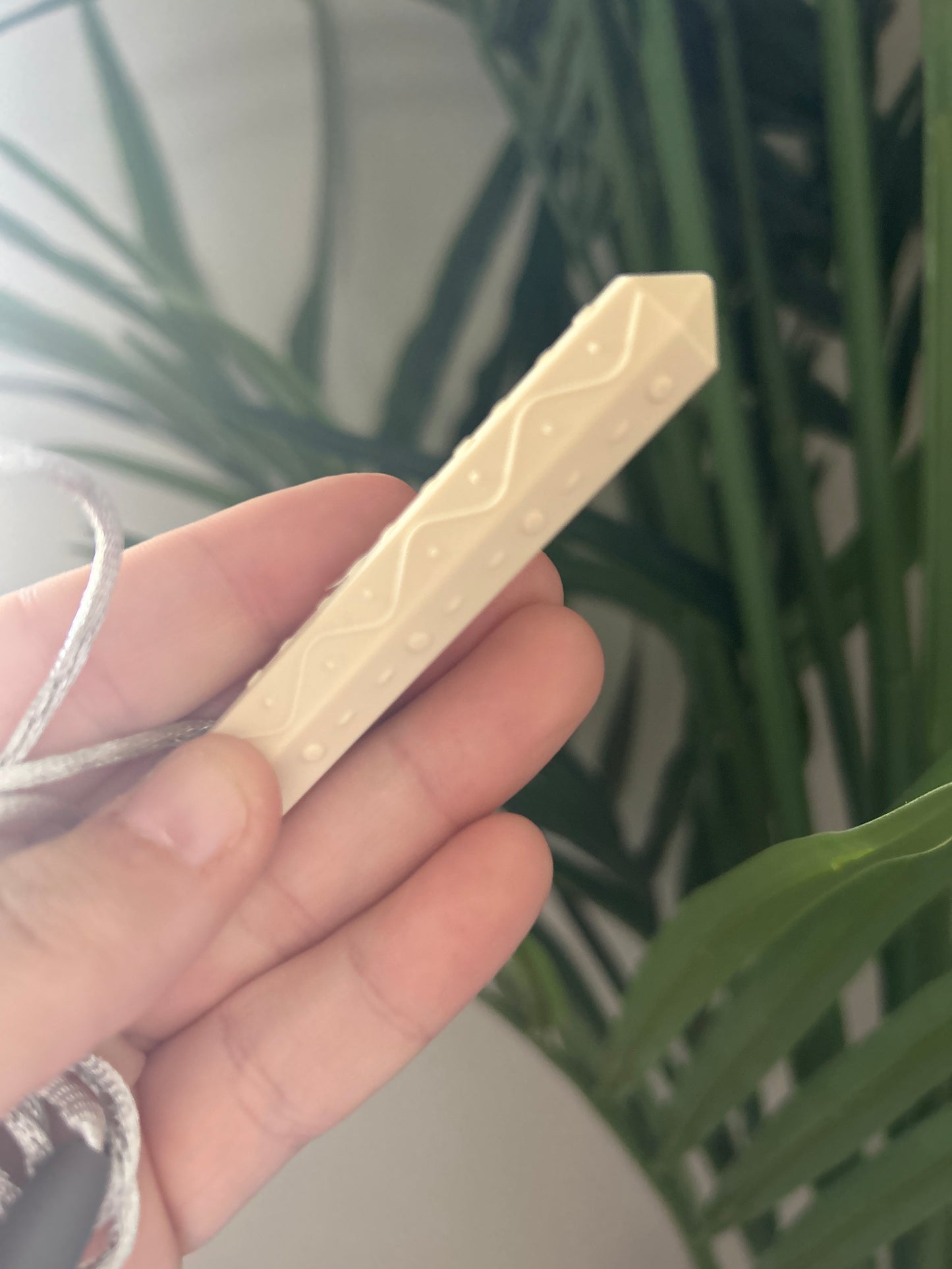 Crystal chewy necklace