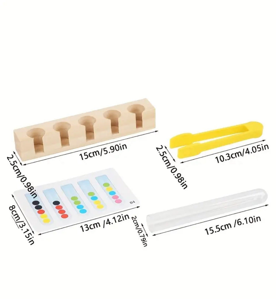 Colour matching tube set