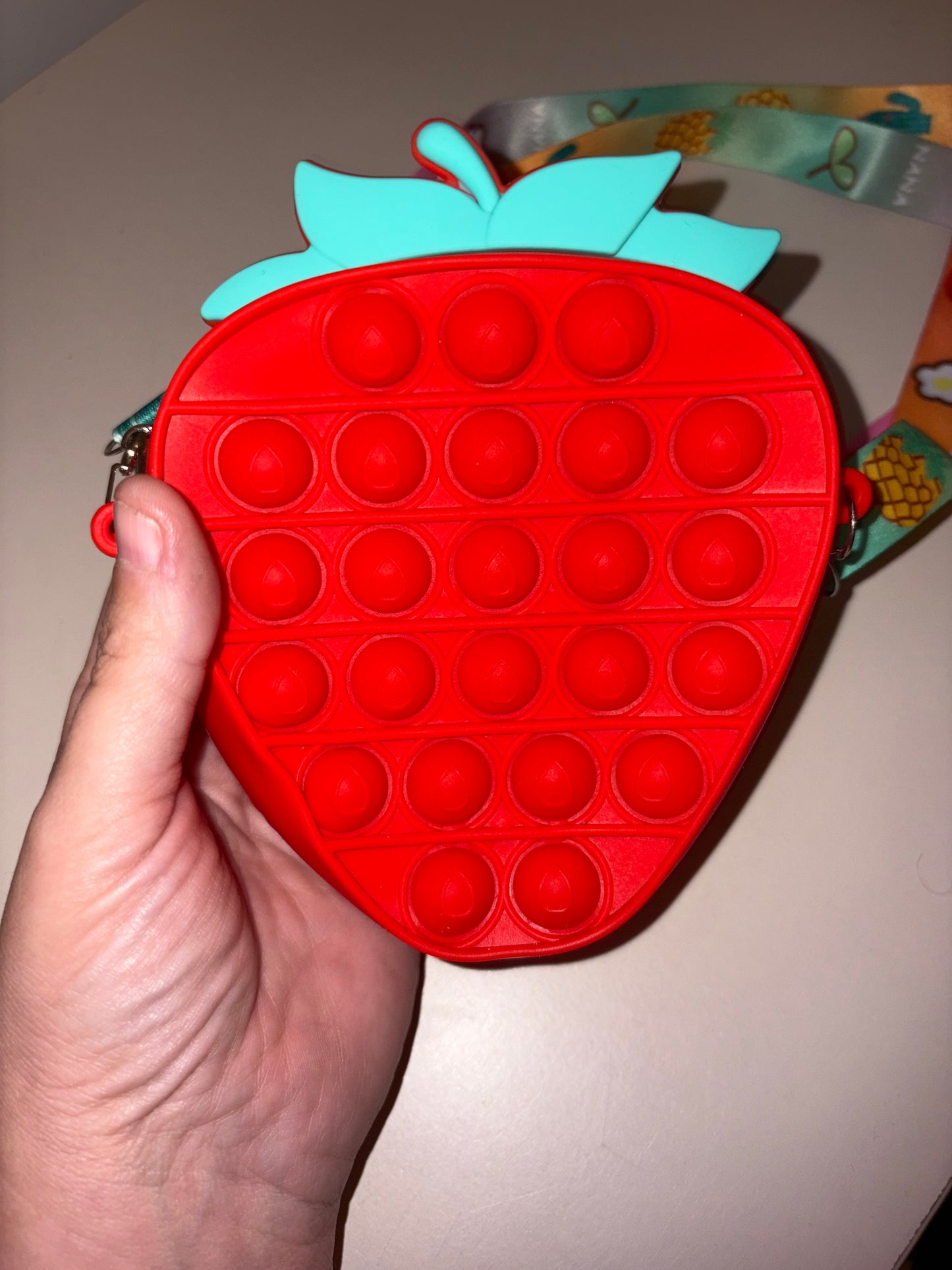 Strawberry poppet bags