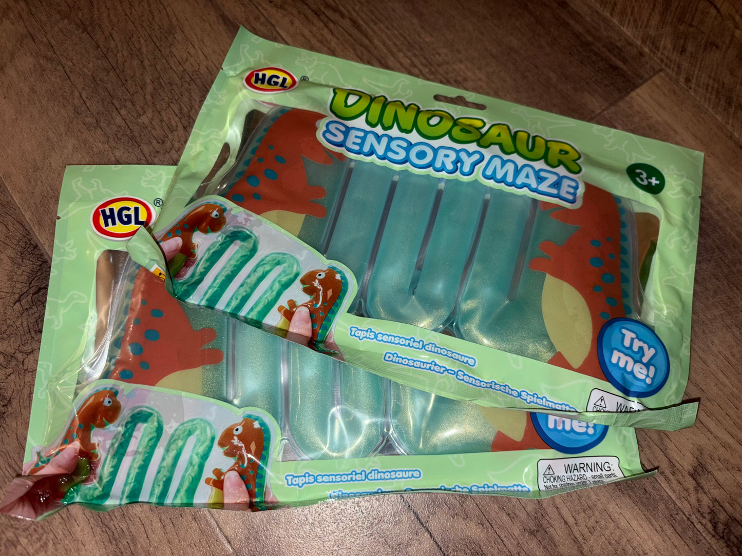 Dinosaur maze sensory mat