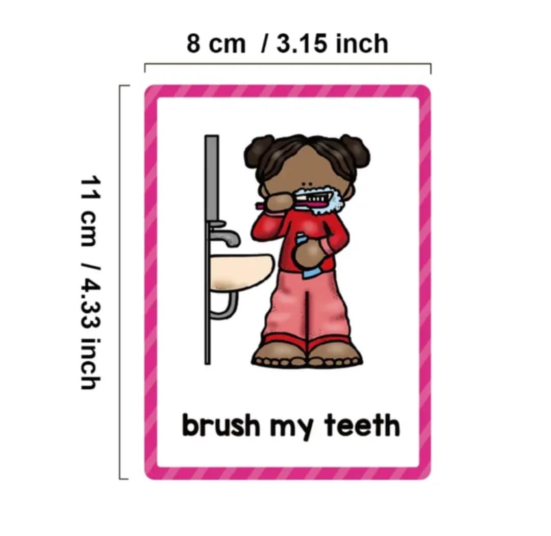 Daily Routine Flash cards (PECS)