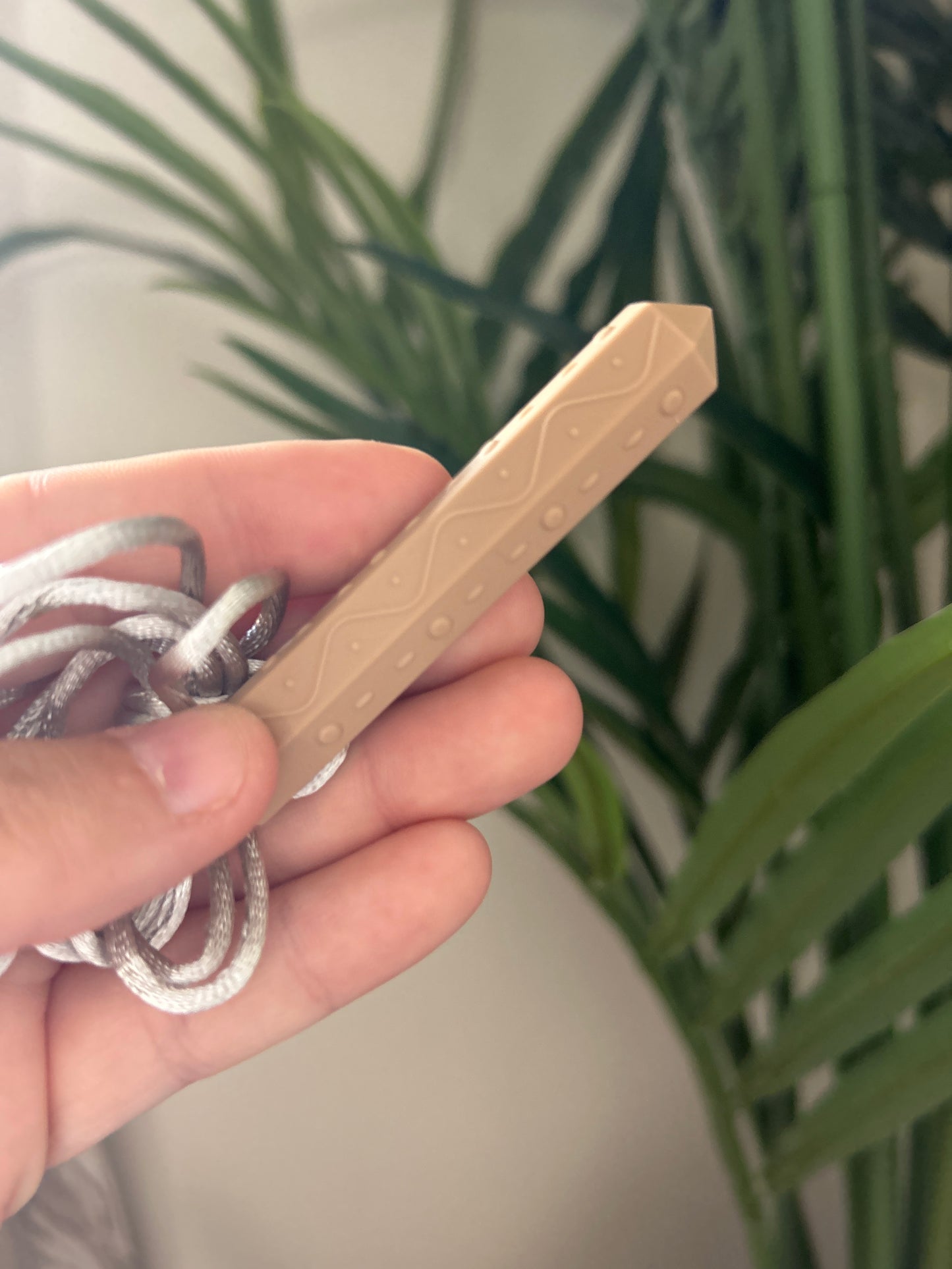 Crystal chewy necklace