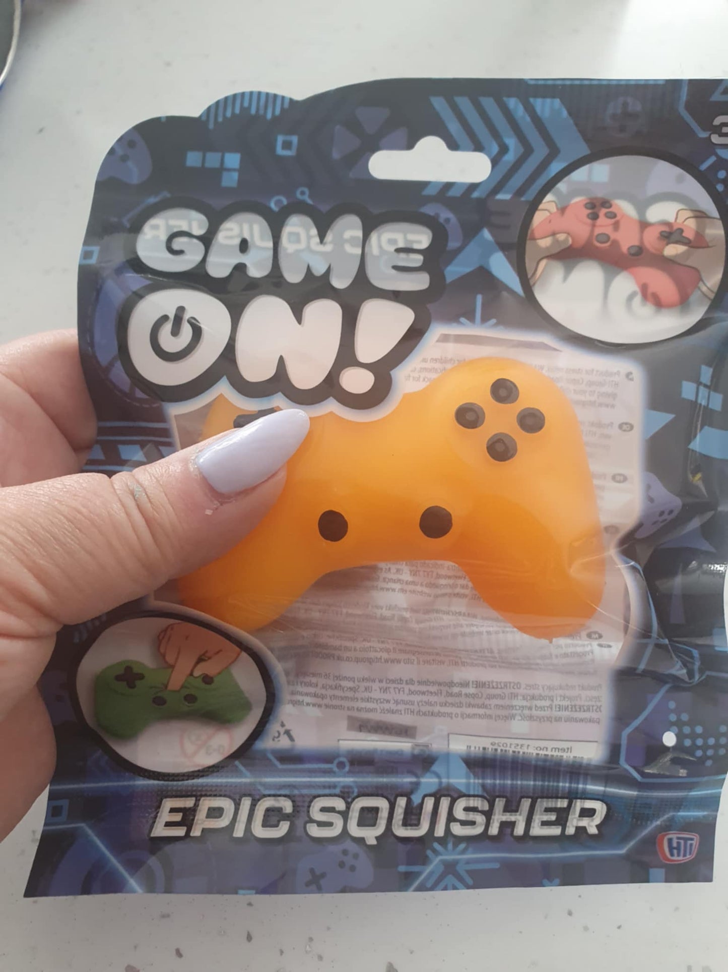 Game on epic squisher