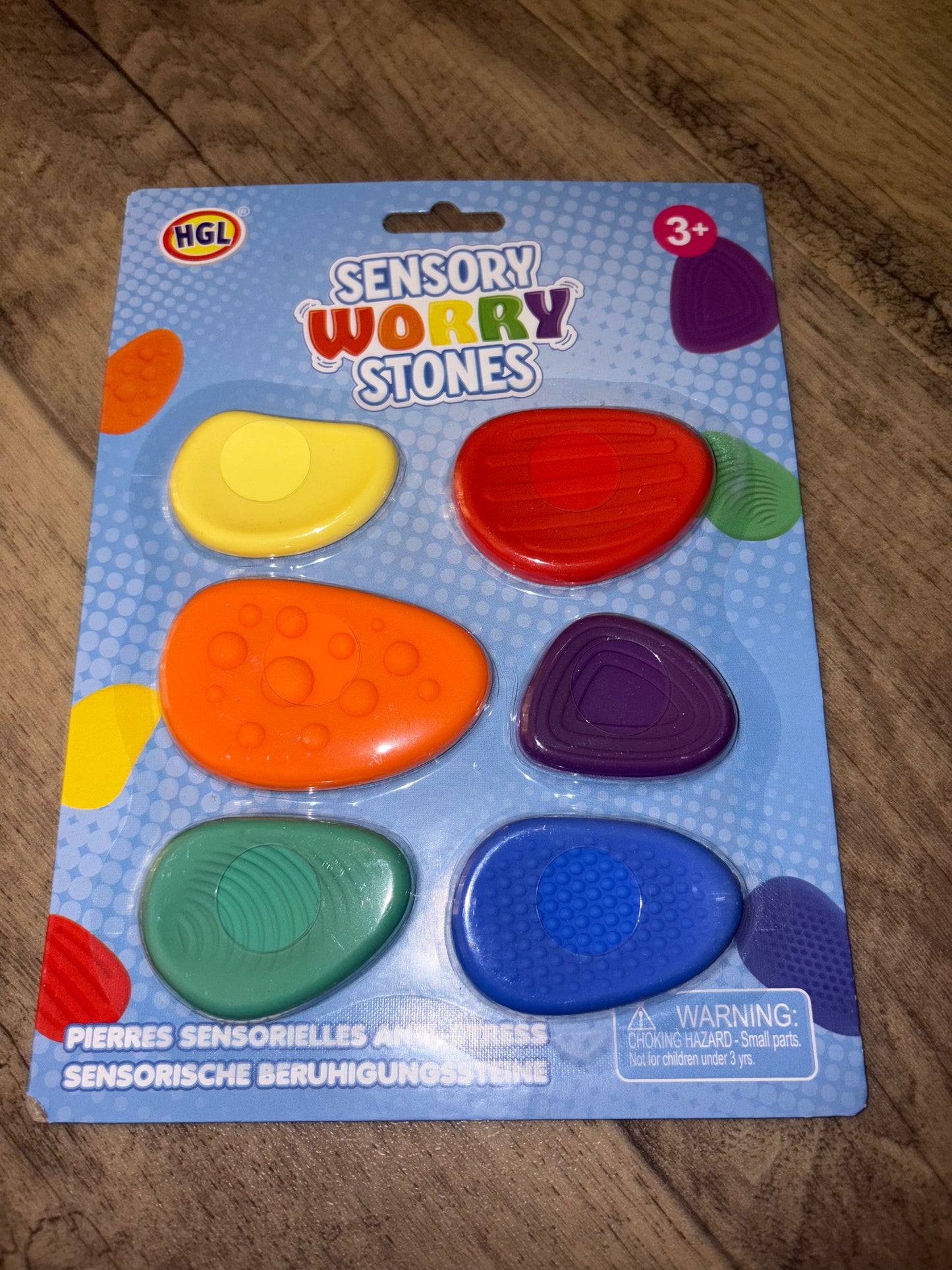 Silicone Fidget Worry Stones