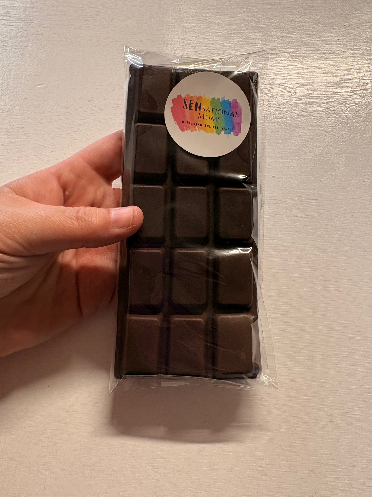 Slow rise squishy chocolate bar