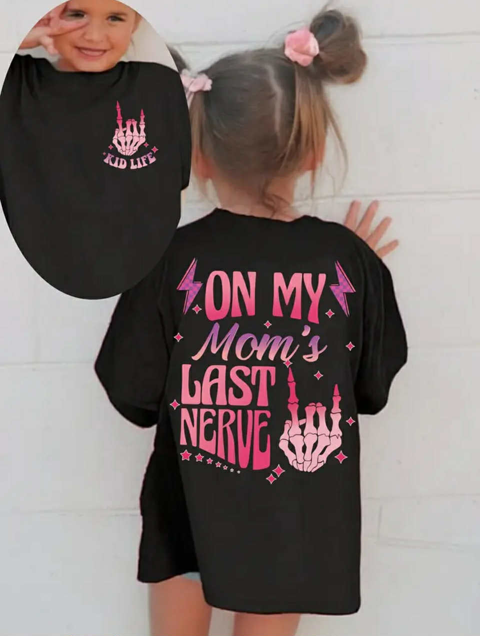 On my Mum's last nerve kids t shirt