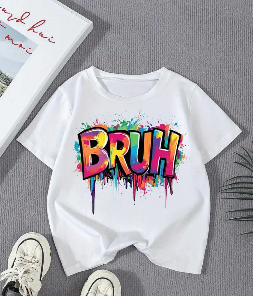Bruh.. Kids T shirt