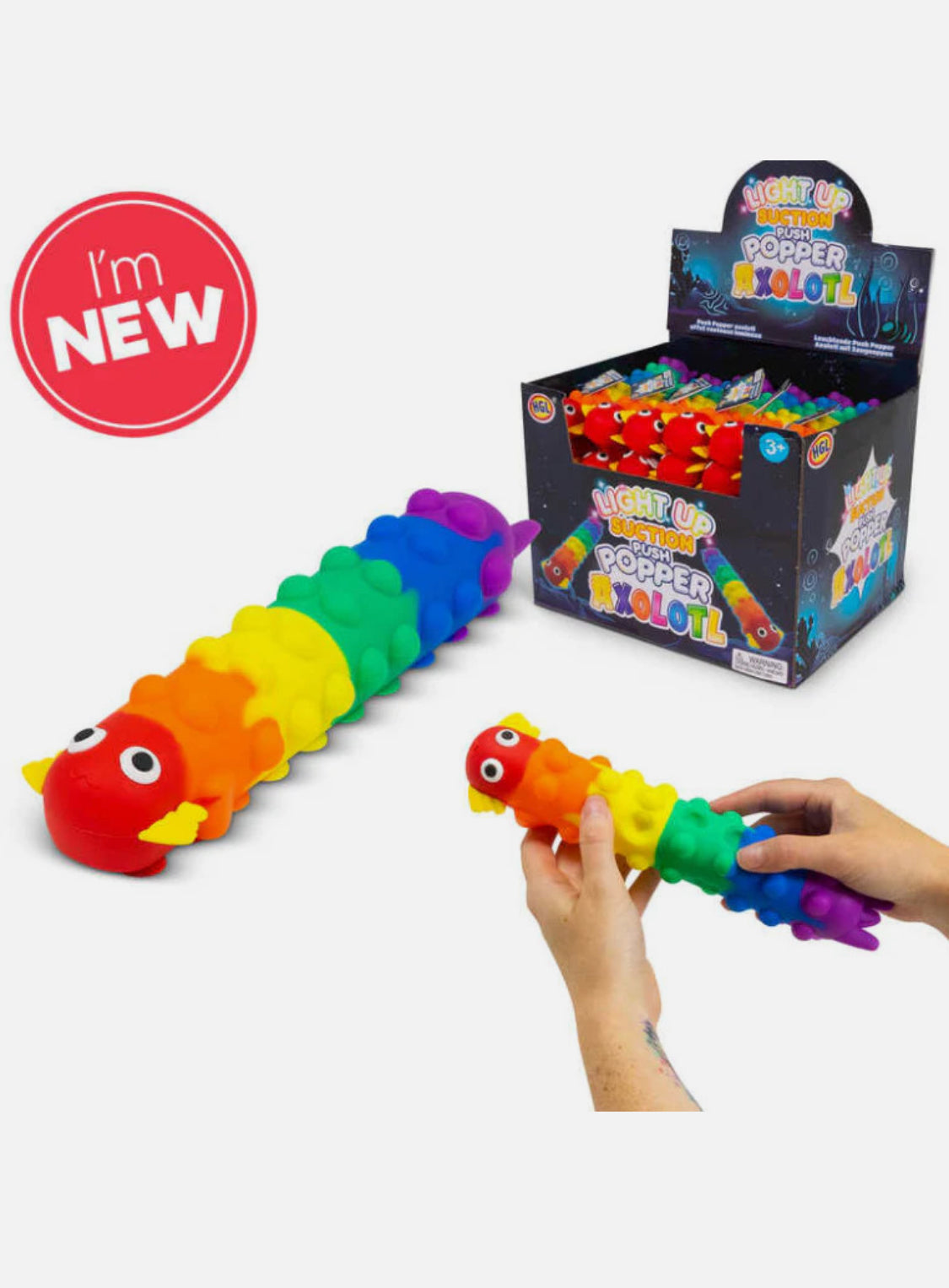 Light up poppet Axolotl