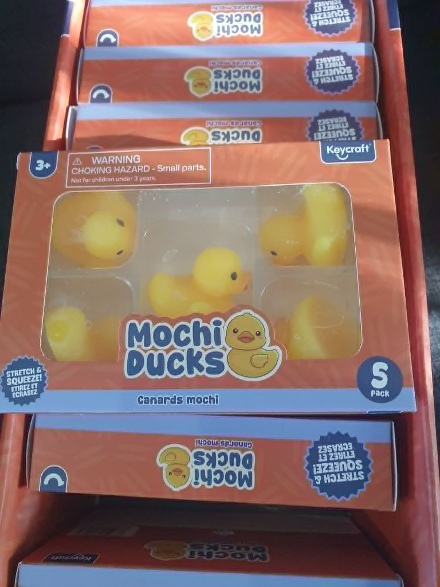Mochi Ducks, 5 squishy ducks