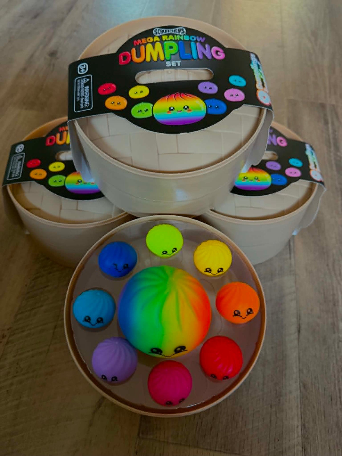 Viral Scrunchems Mega Rainbow Dumpling Set
