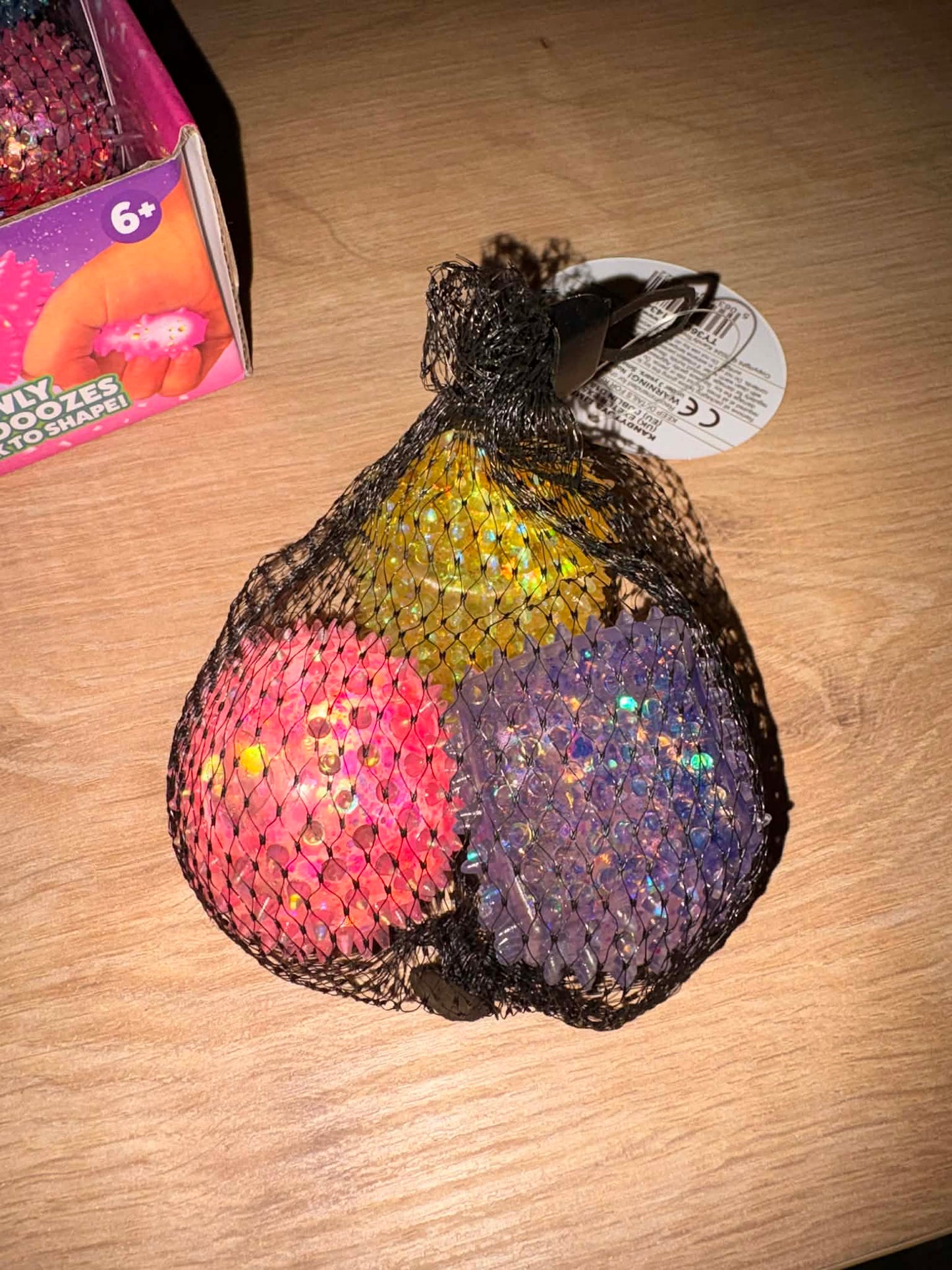 squish glitter shapes