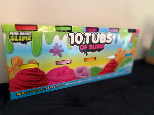 10 tubs of slime