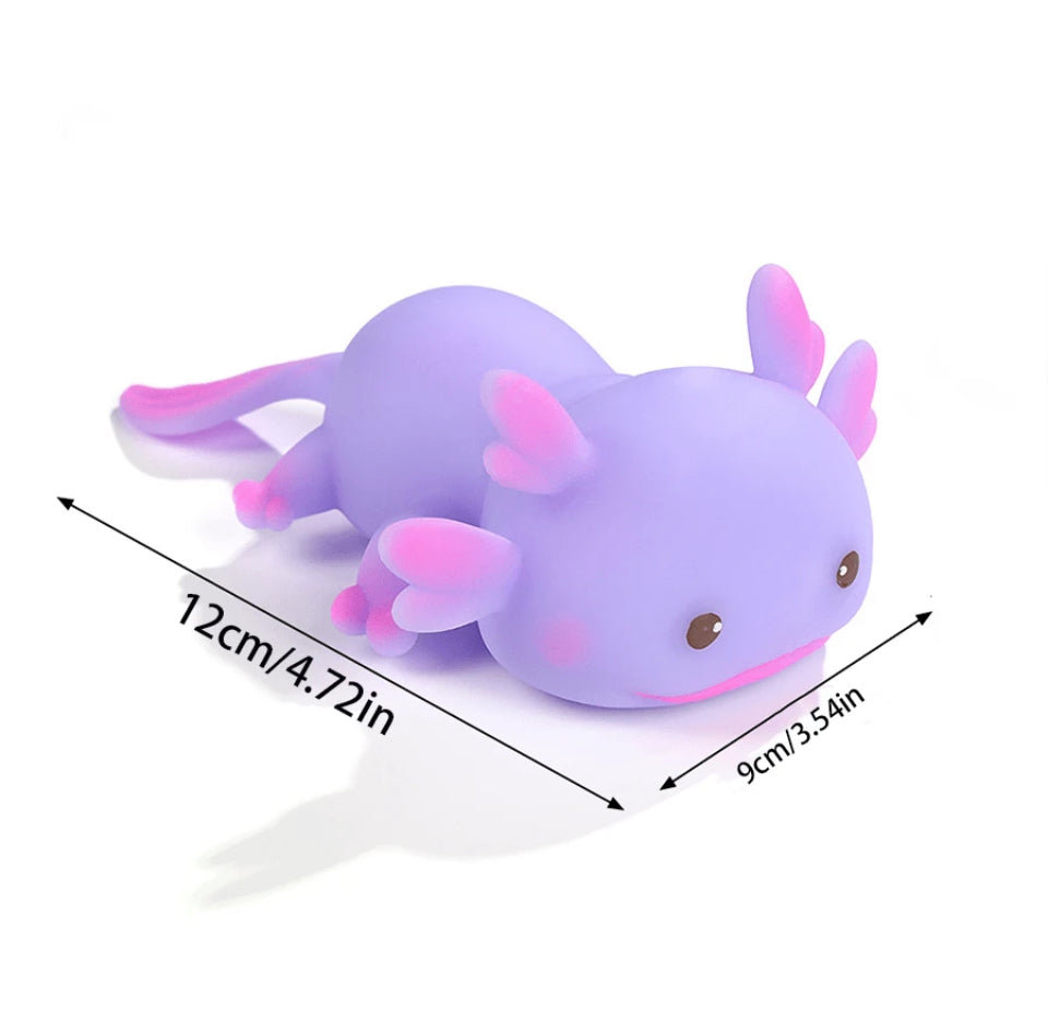 Squishy and stretchy Axolotl