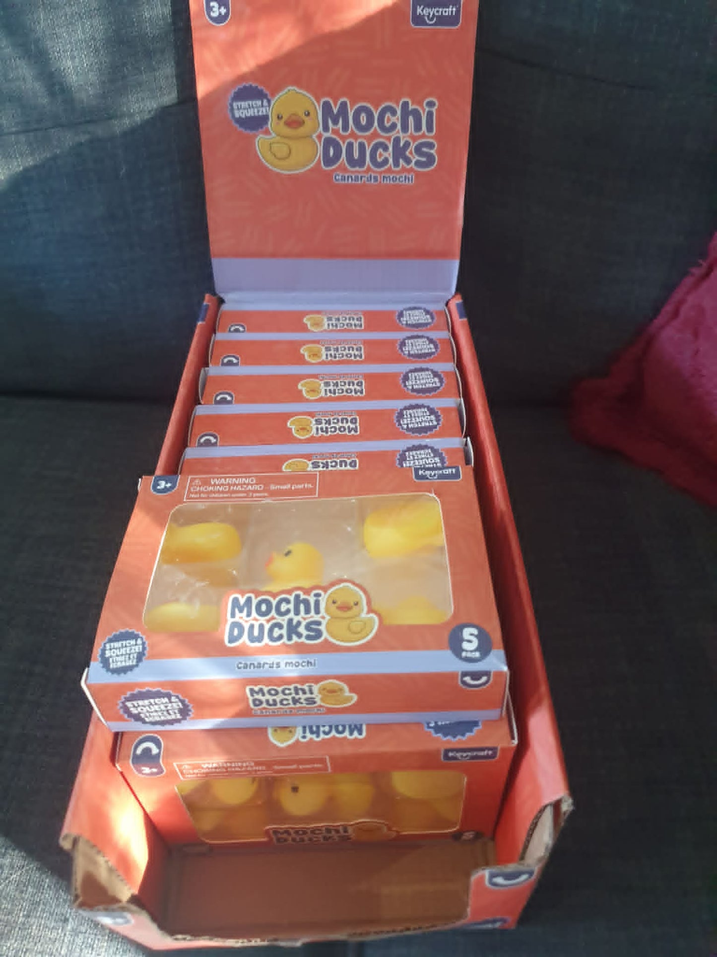 Mochi Ducks, 5 squishy ducks
