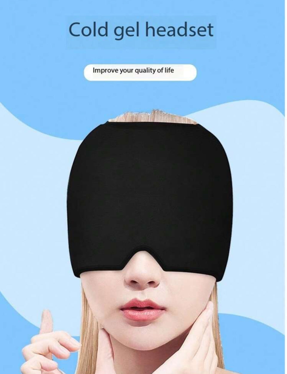 Cold/Hot therapy caps for migraines