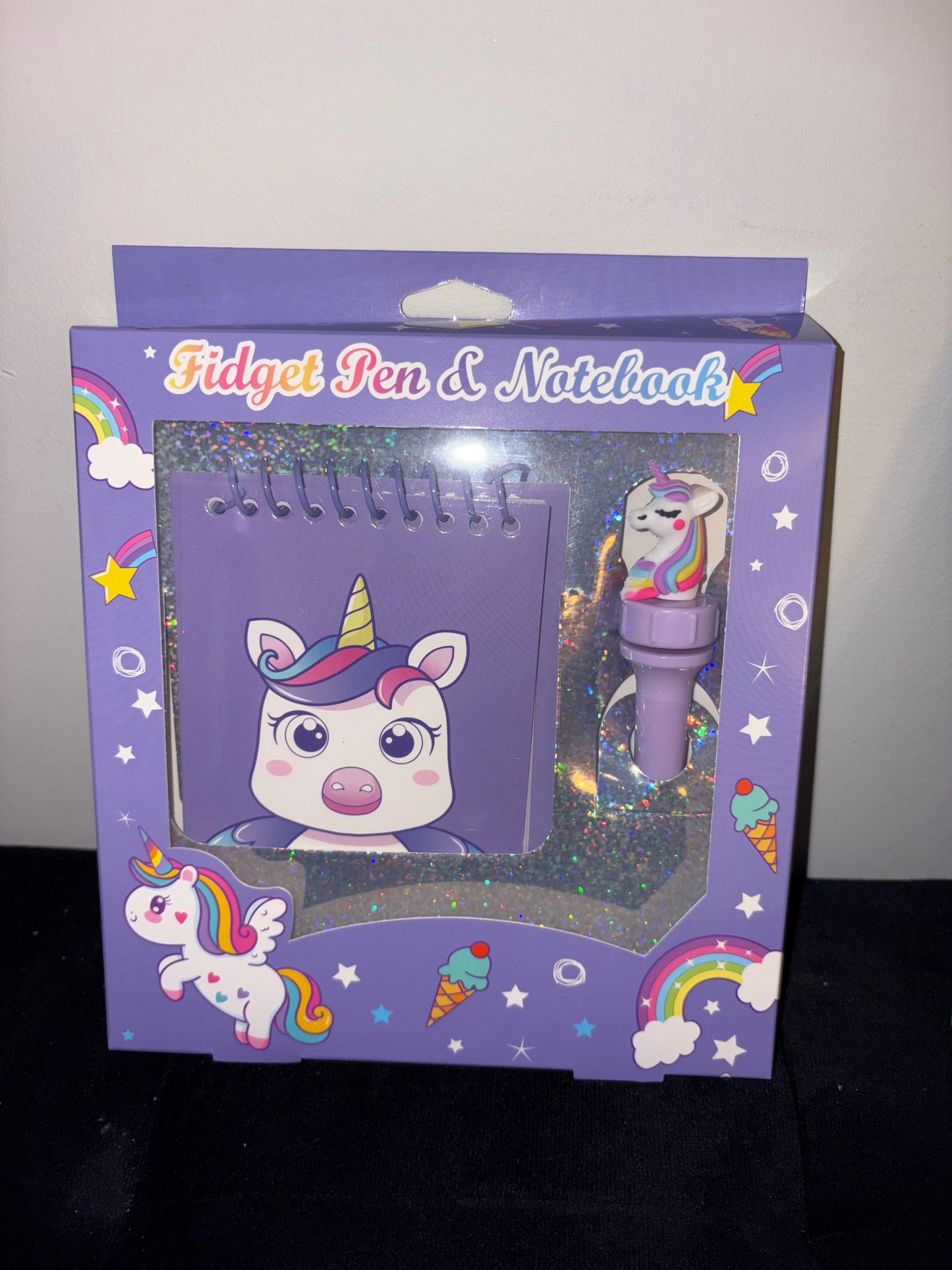 Fidget pen & notebook set