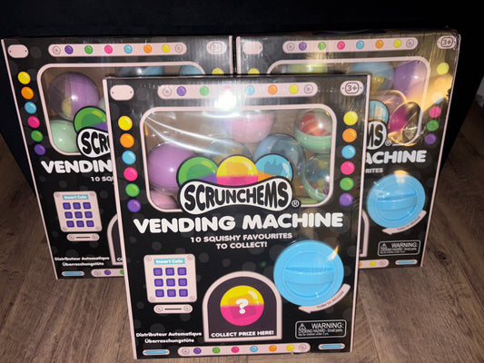 Scrunchems vending machine