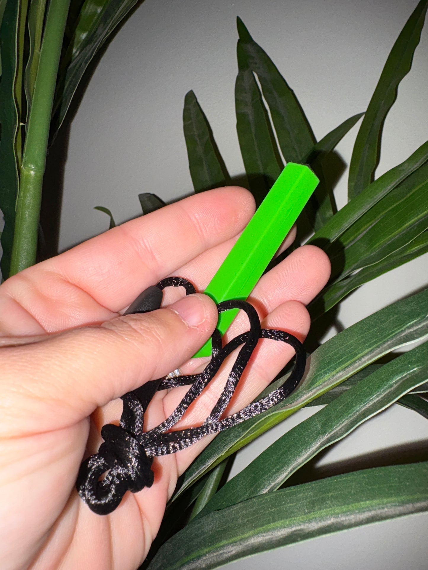 Crystal chewy necklace