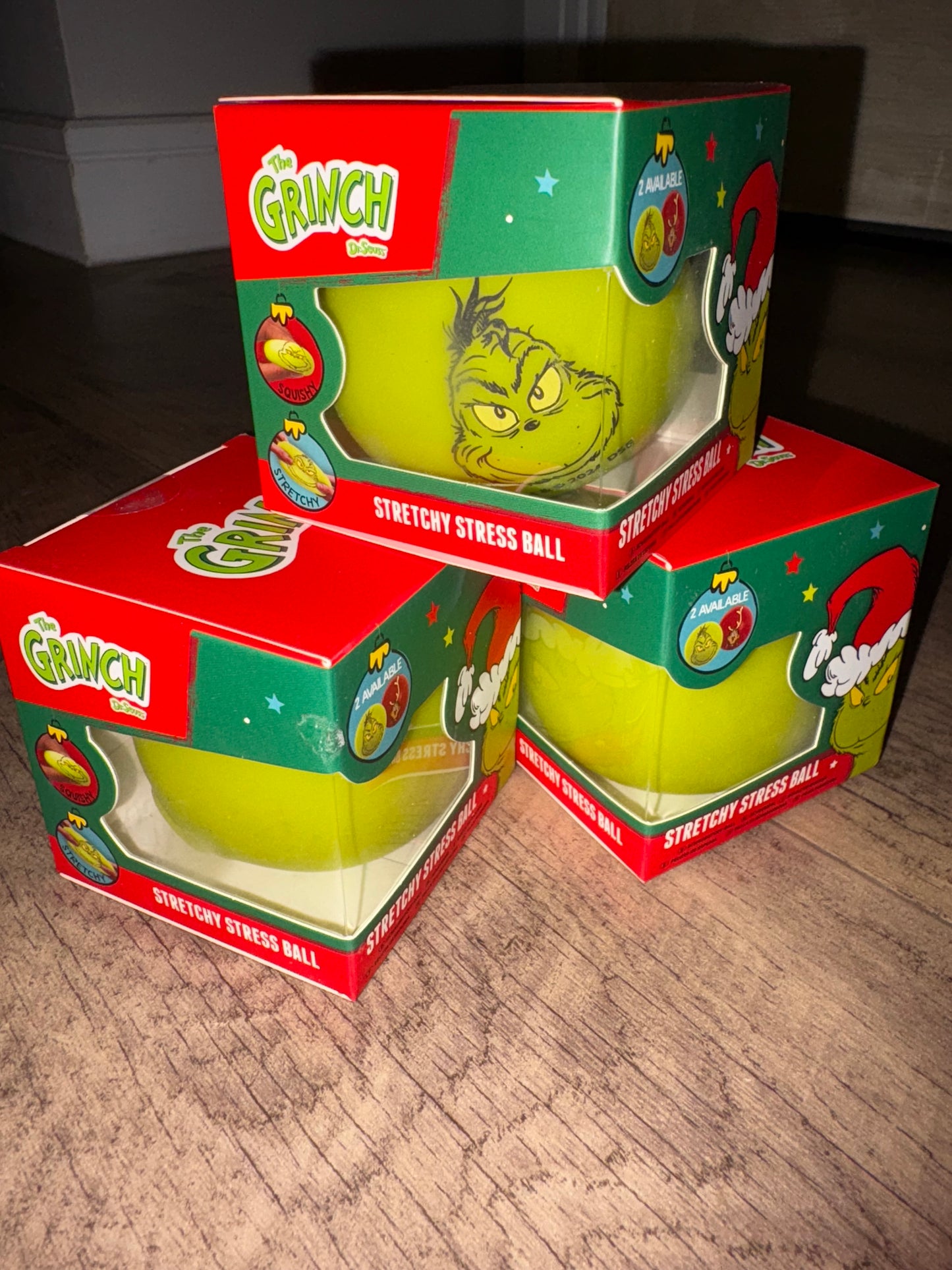 Grinch stress ball