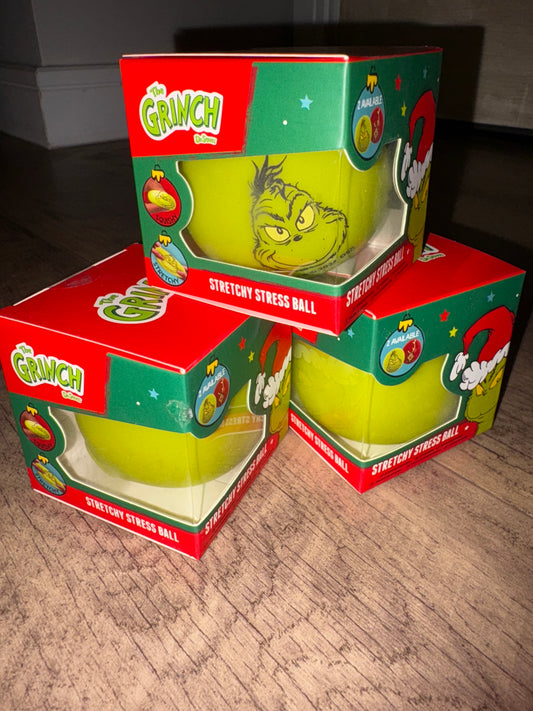 Grinch stress ball