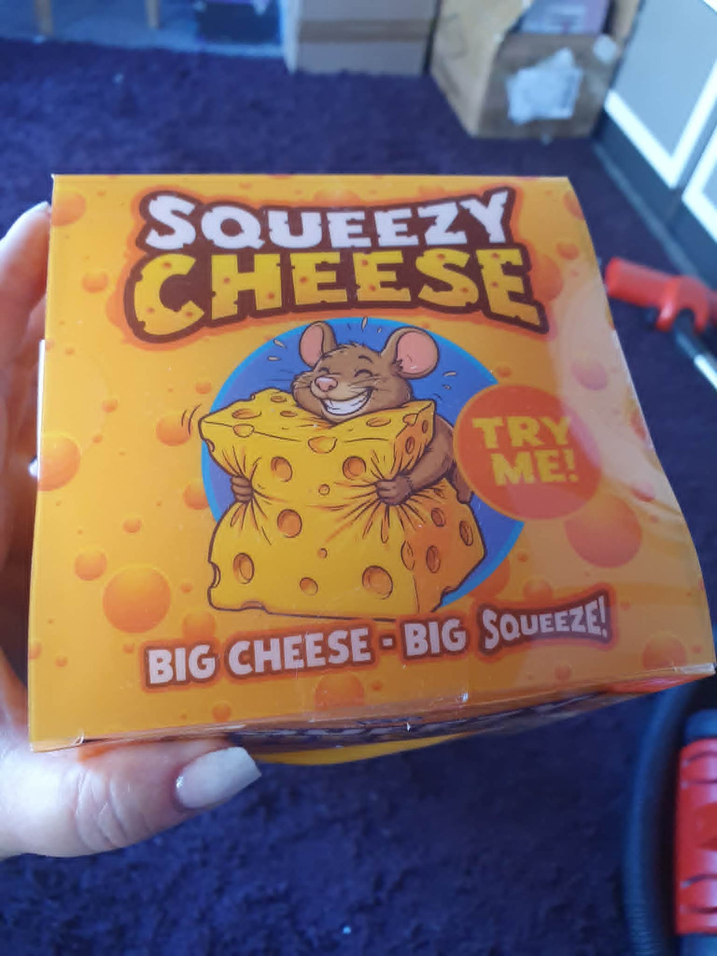 Viral KTL dough filled giant cheese, toy