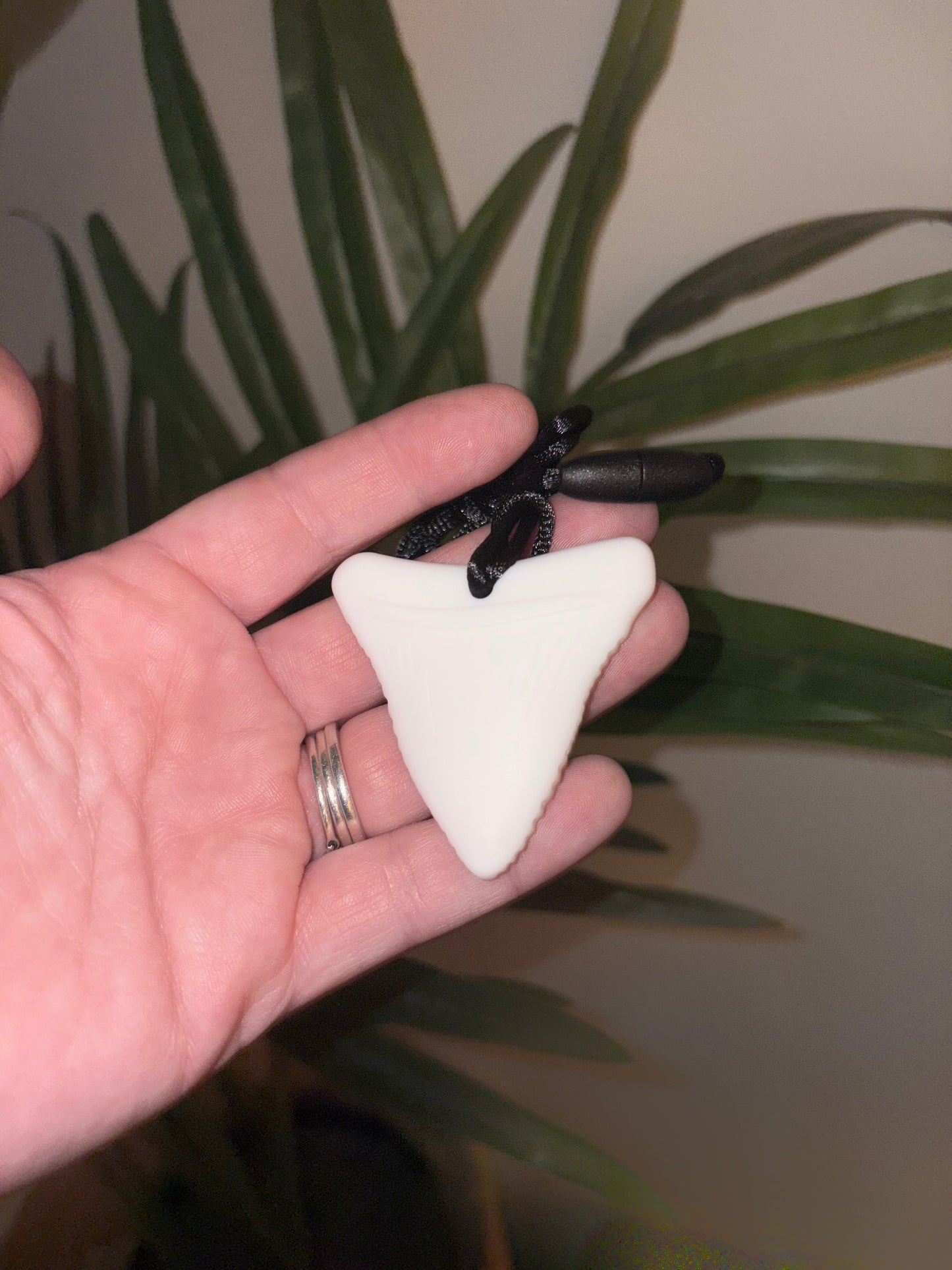 Shark teeth chewy necklaces