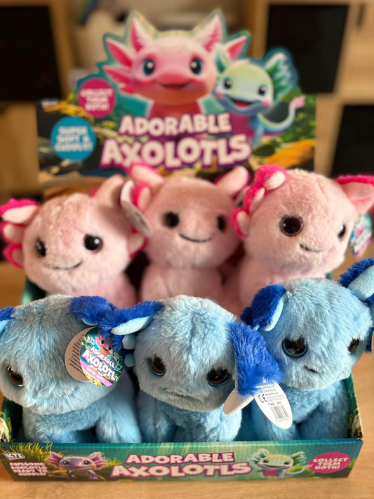 Axolotl cute plush teddy