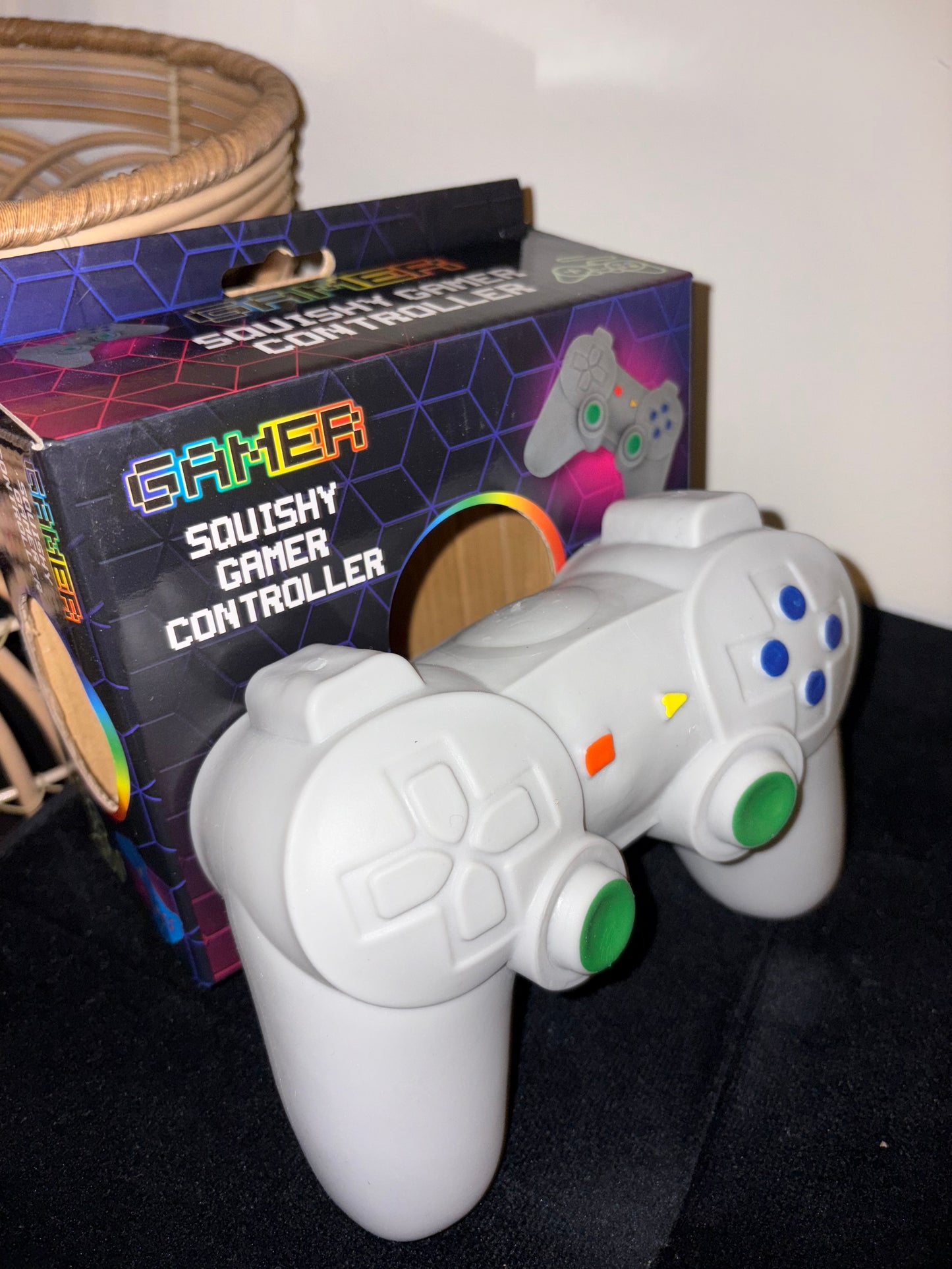 Giant squishy game controller