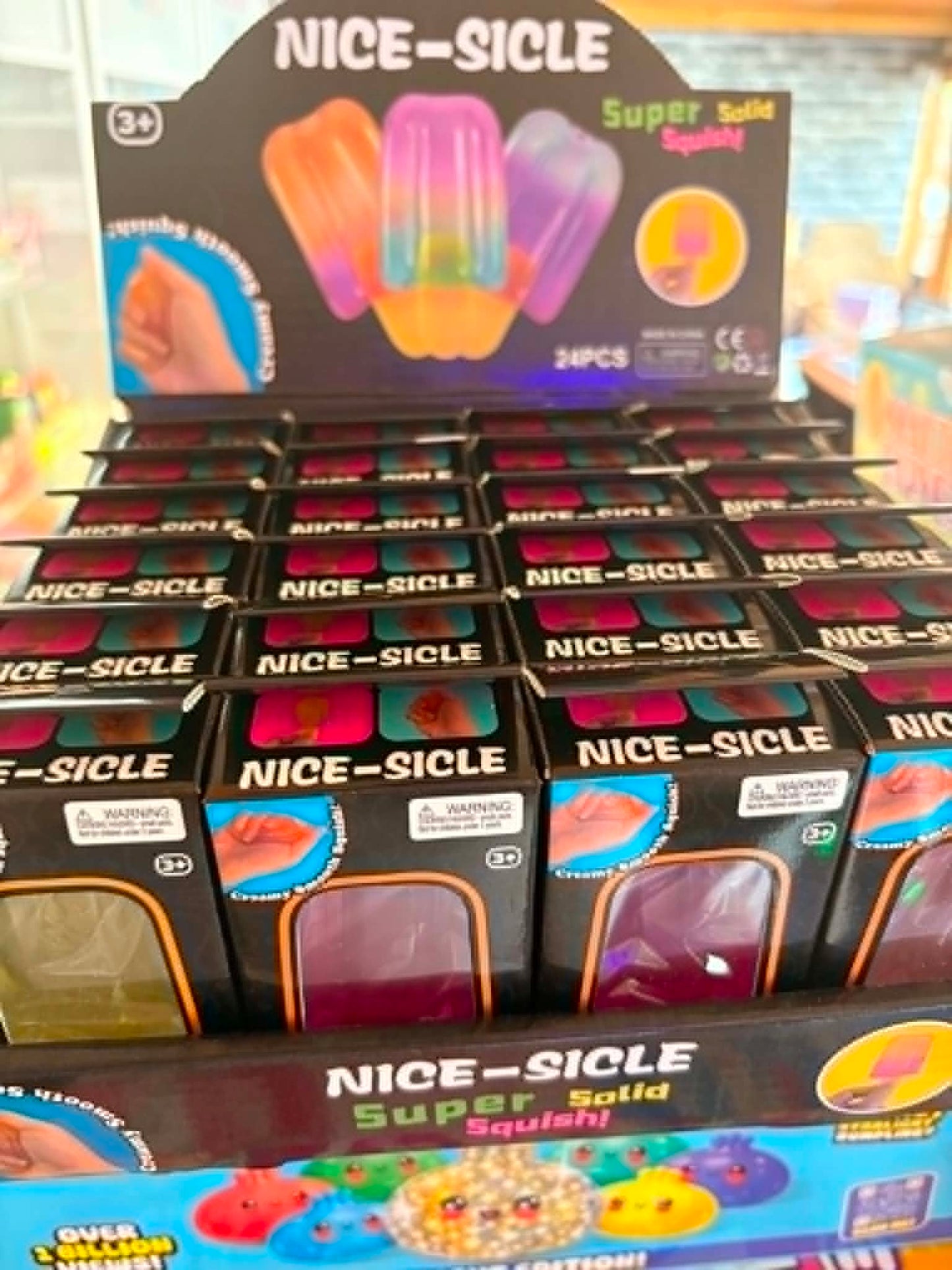 Nice-sicle squishy ice lolly sensory toy
