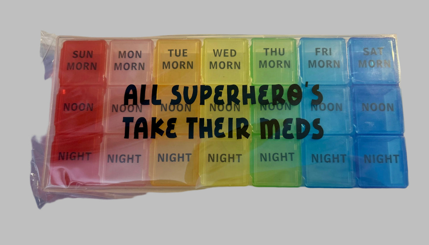 Weekly Medication organiser