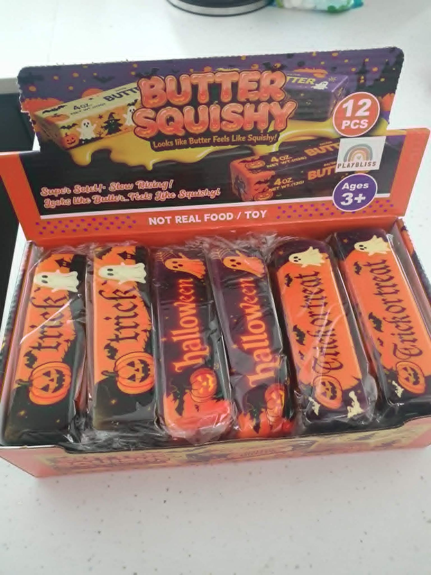 Halloween butter squishy toy