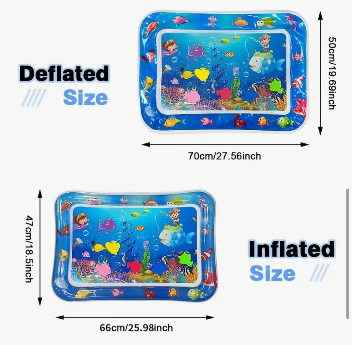 Water sensory mat