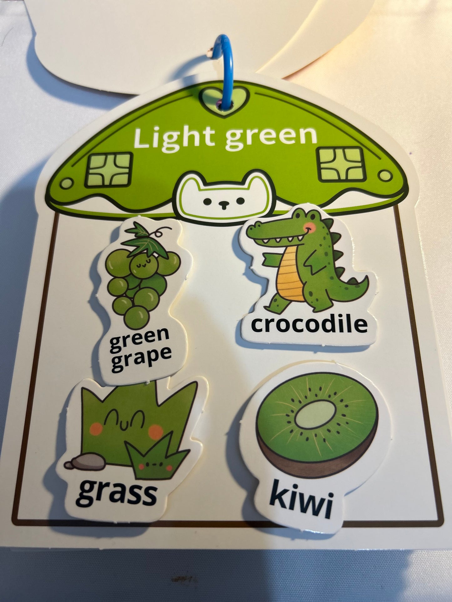 Colour sorting book