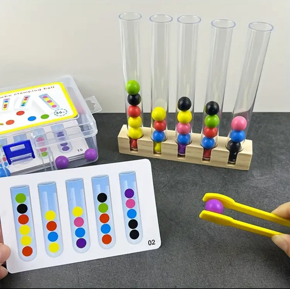 Colour matching tube set