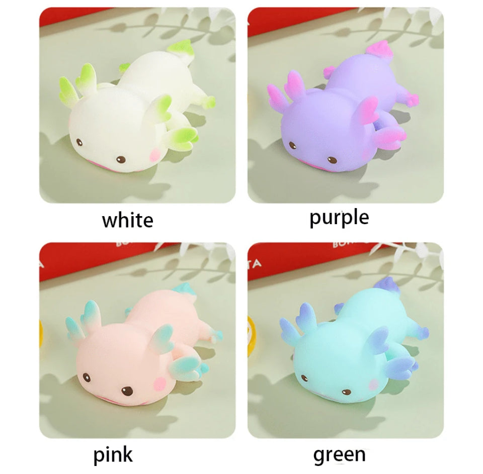 Squishy and stretchy Axolotl