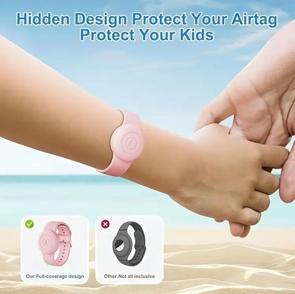 Air tag holder watch style
