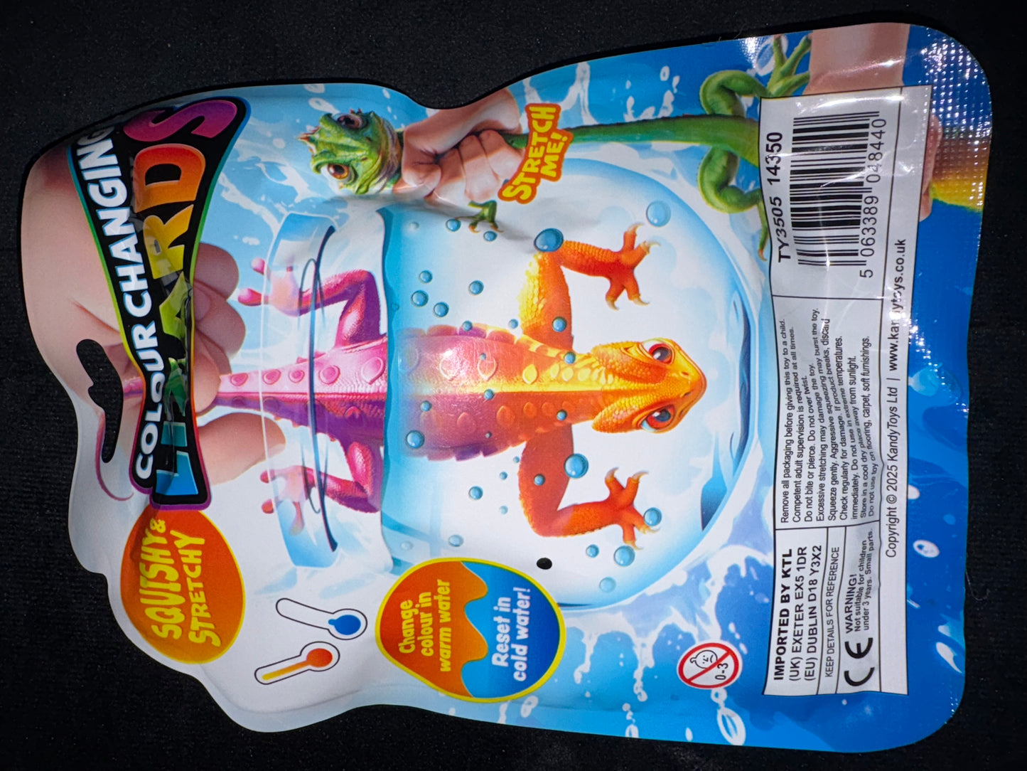 Colour changing Lizard