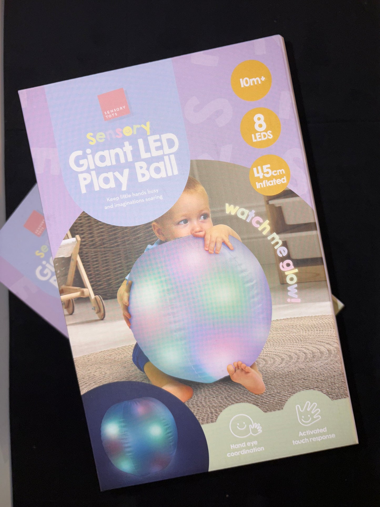Giant inflatable LED ball
