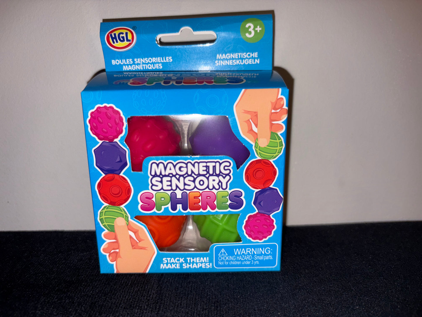 Magnetic fidget spheres pack of 4