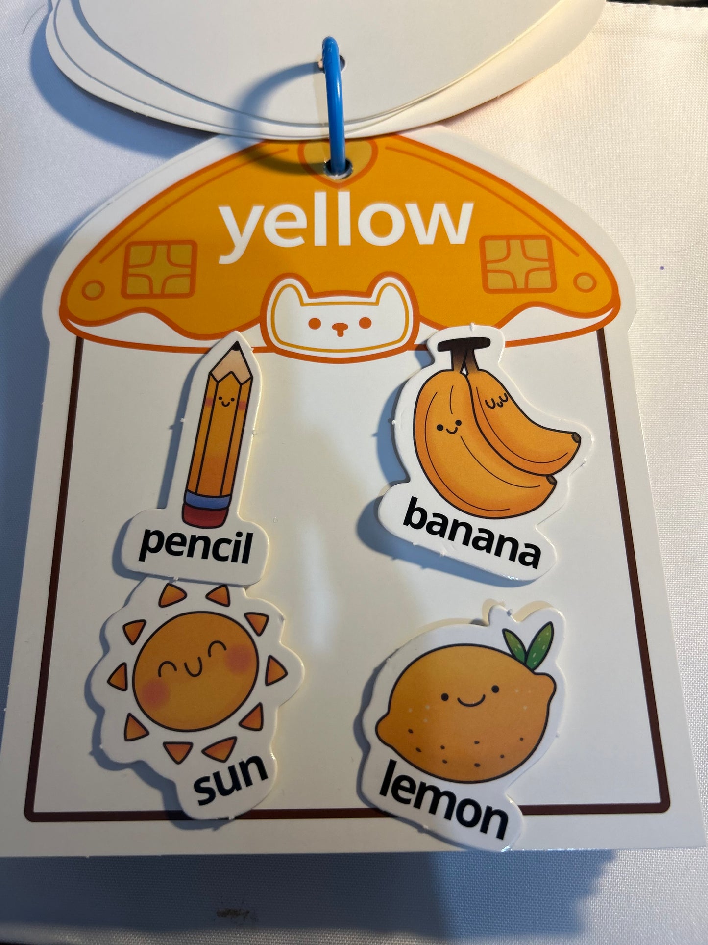 Colour sorting book