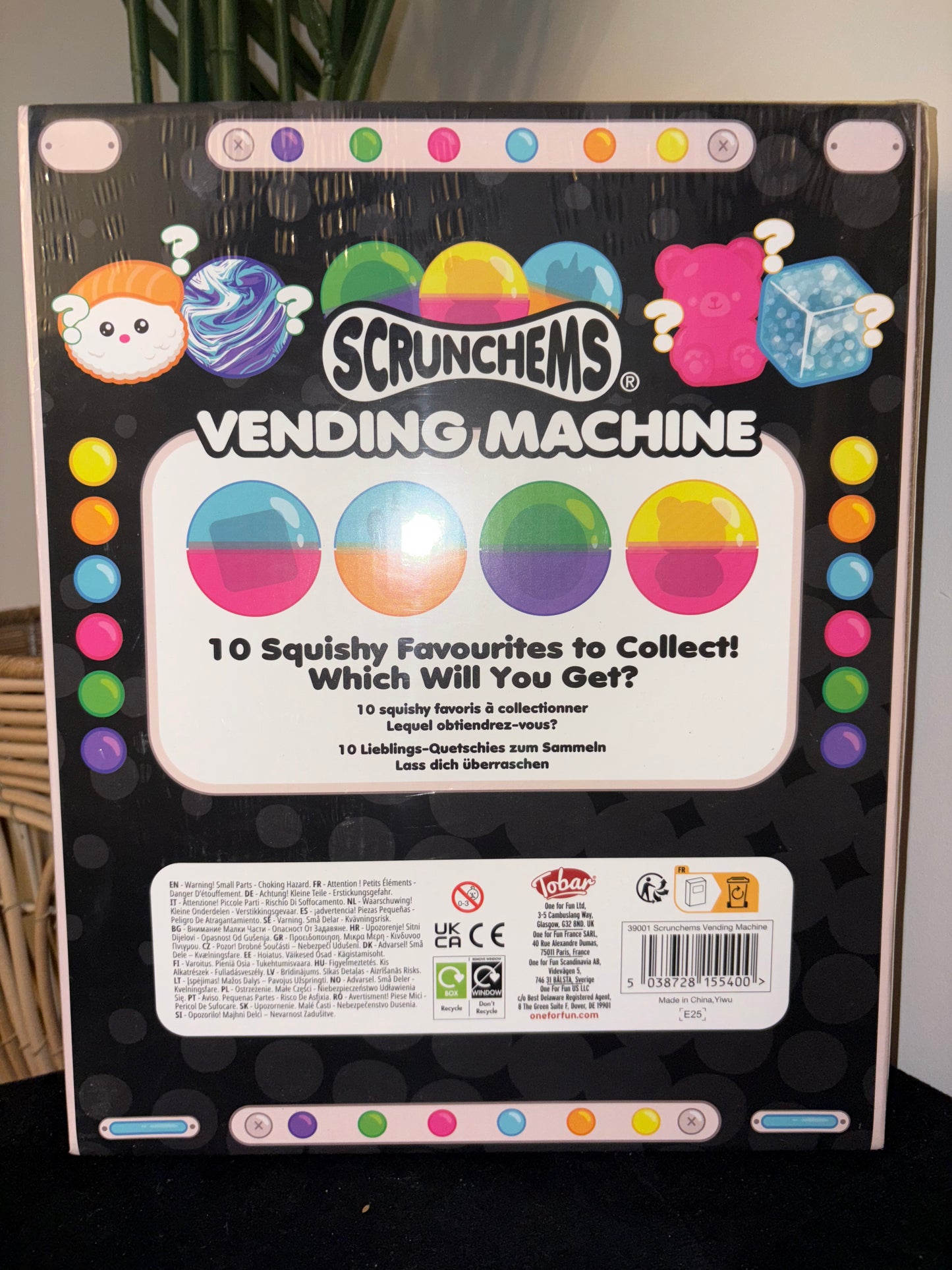 Scrunchems vending machine