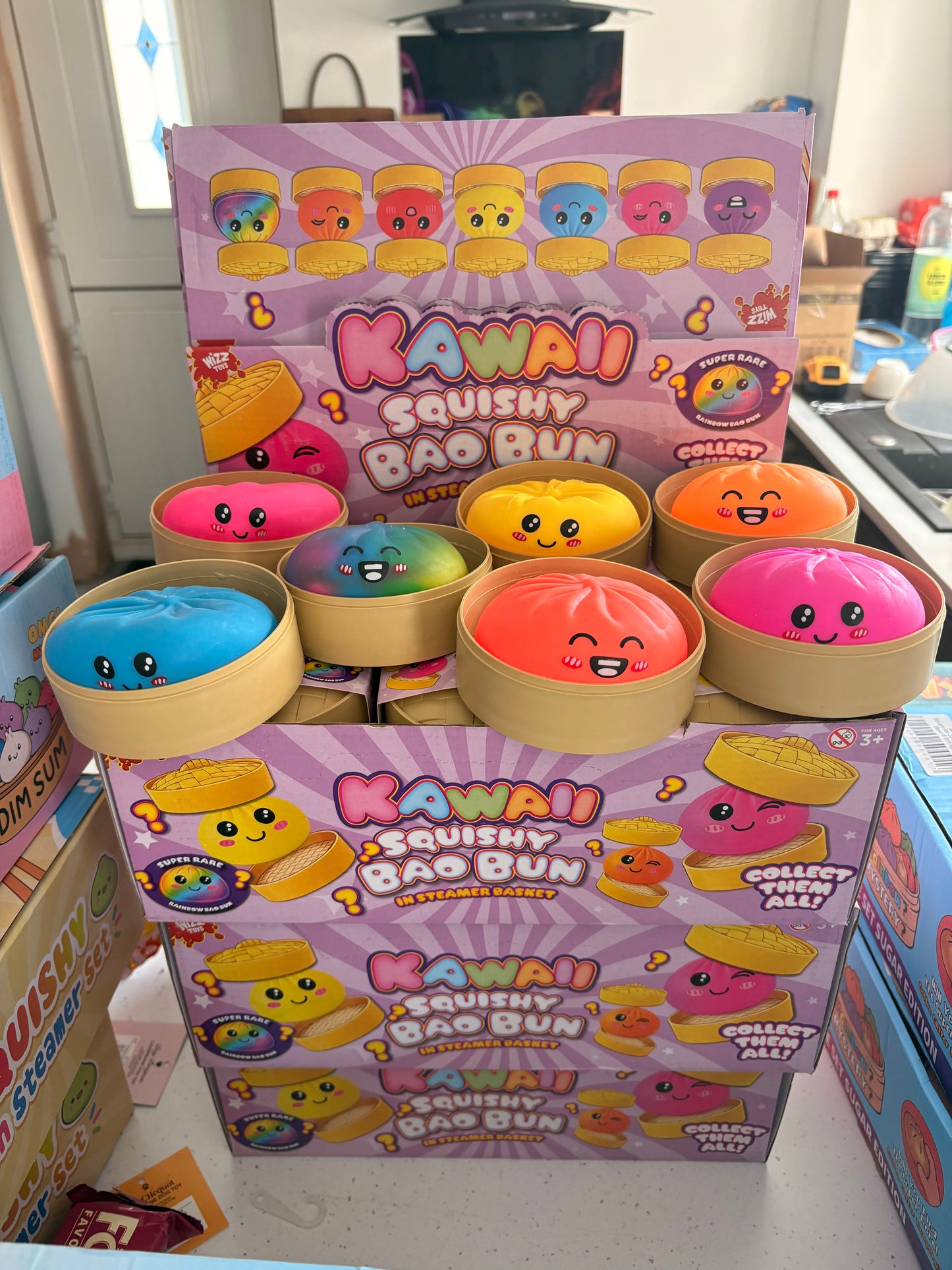 Neon mystery sugar maltose dumplings