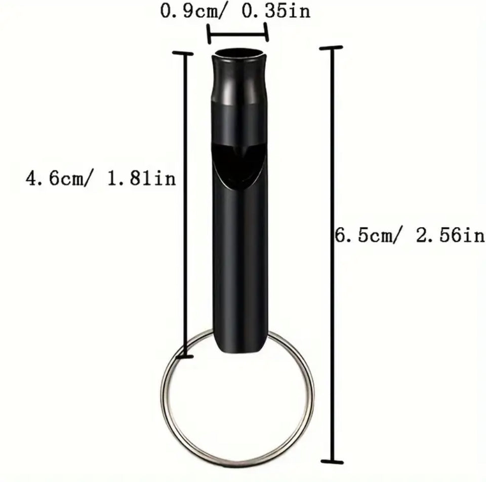 Aluminium whistles