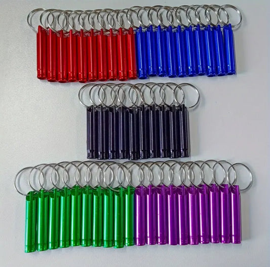 Aluminium whistles