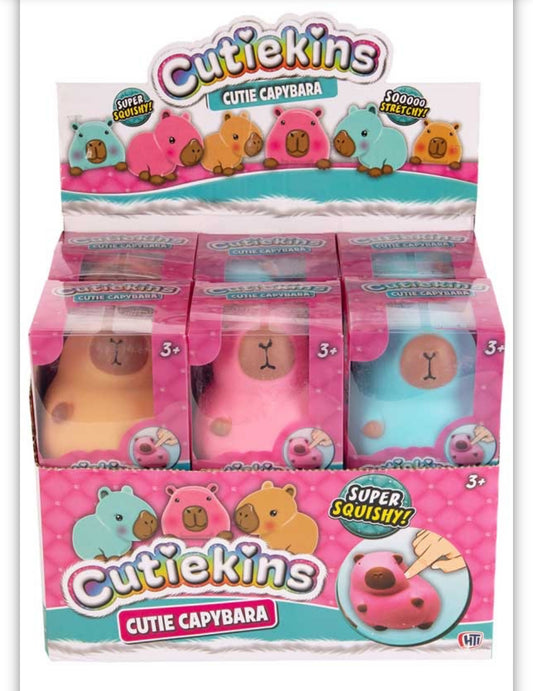 Cutekins squishy capybara (boxed)