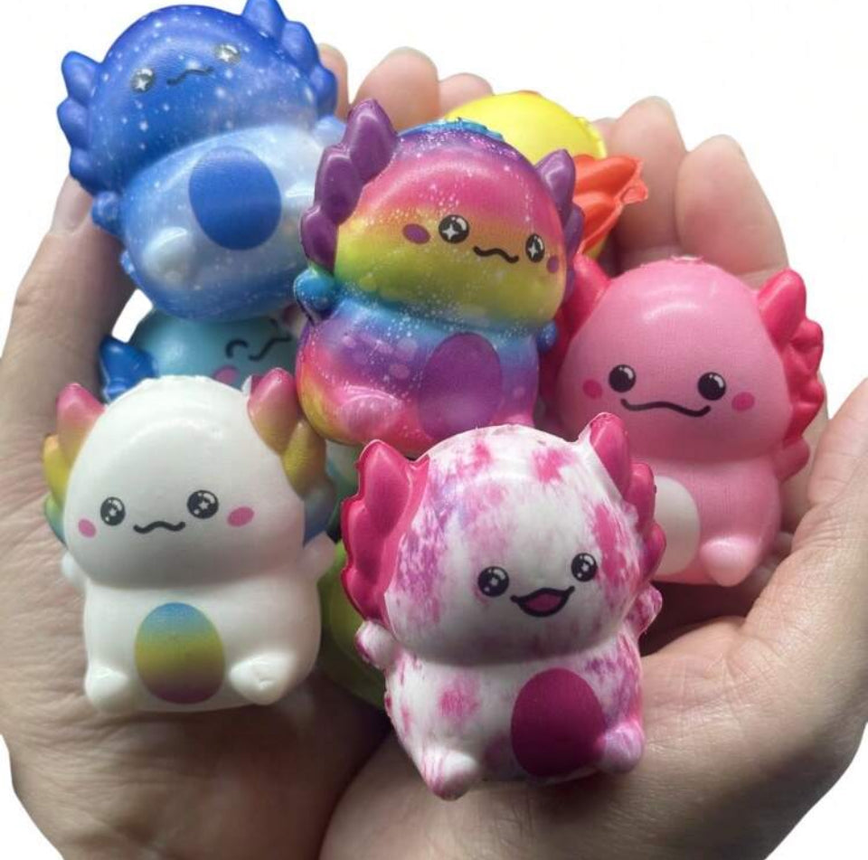 Mini squishy Axolotl