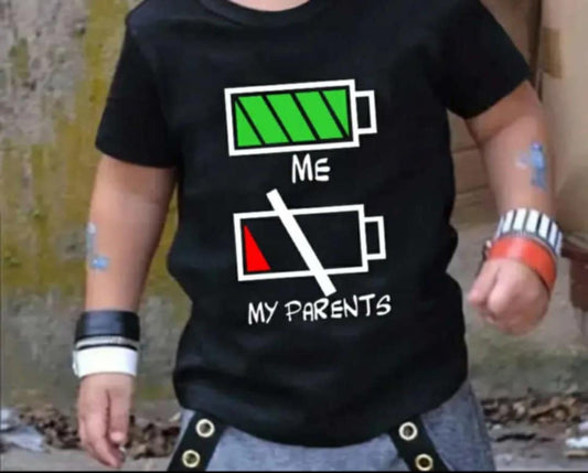 Low battery kids t shirt