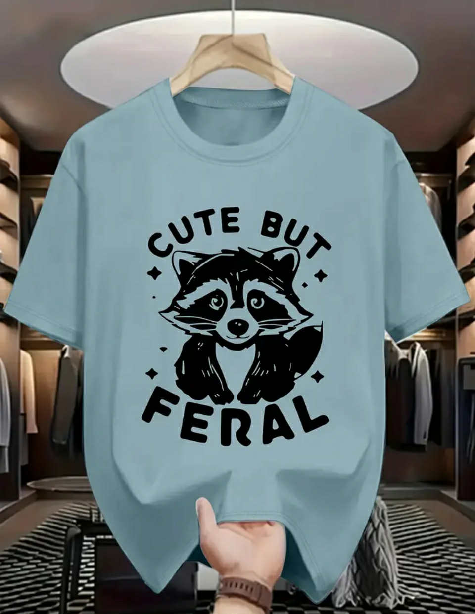 Cute but feral Kids T Shirts